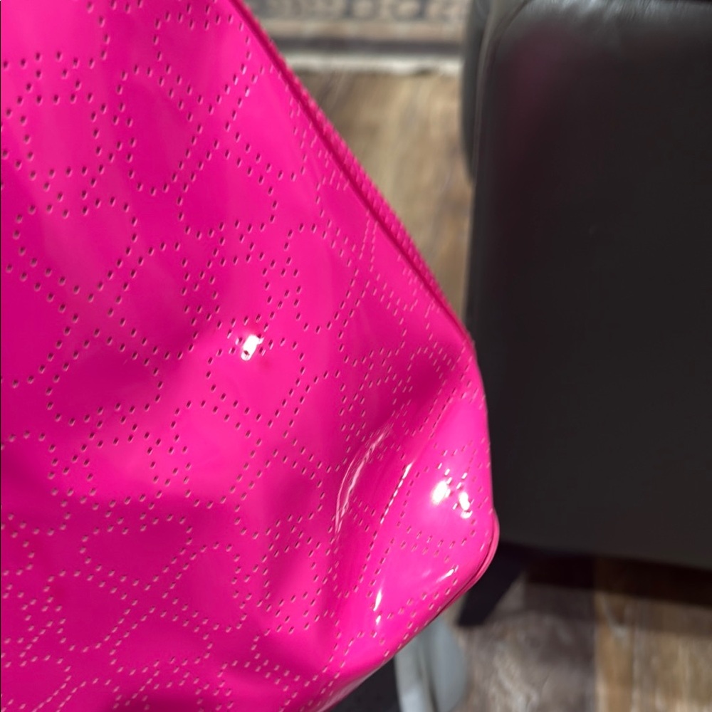 Kate Spade Pink Nylon Tote with Glossy Finish - Picture 6 of 11